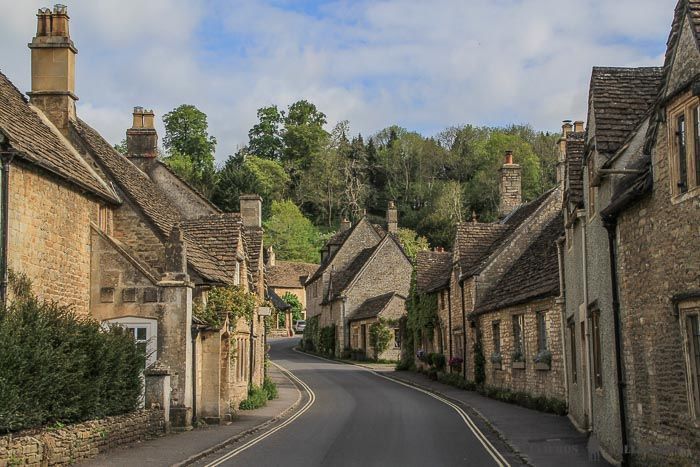 Castle Combe. Pueblos de Los Cotswolds