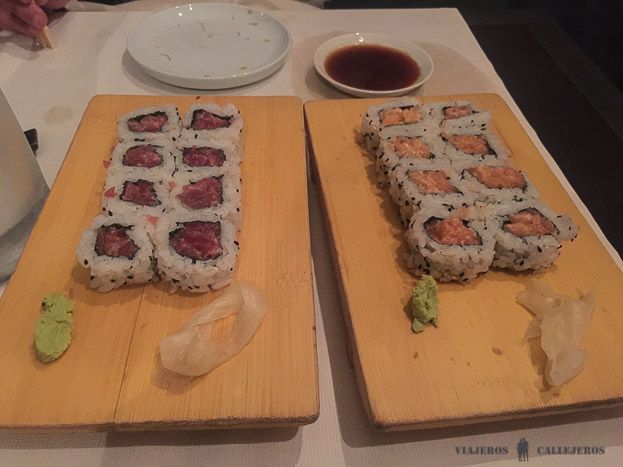 Cenando en Como