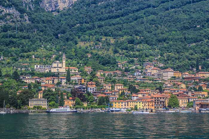 Colorido en el Lago Como