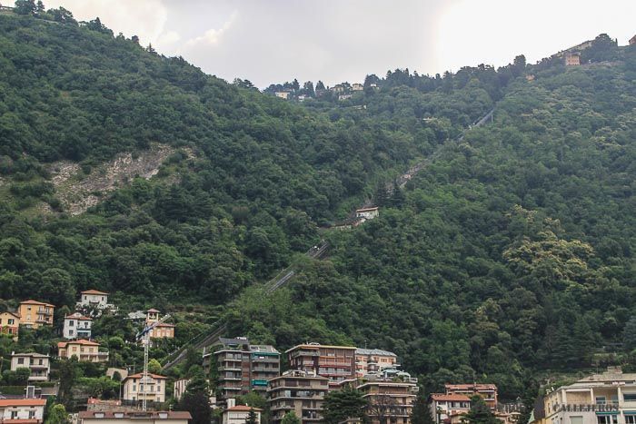 Funicular Brunate en Como
