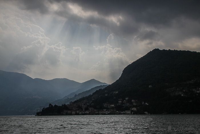 Tormenta en el Lago Como