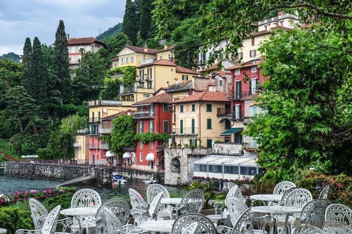 Primeras vistas de Varenna desde uno de los miradores