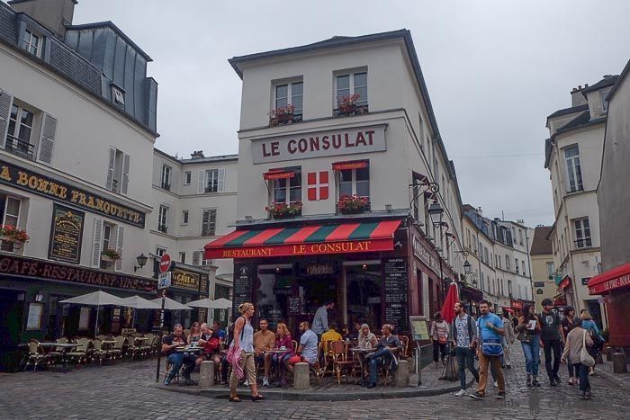 Le Consulat en el barrio de Montmartre