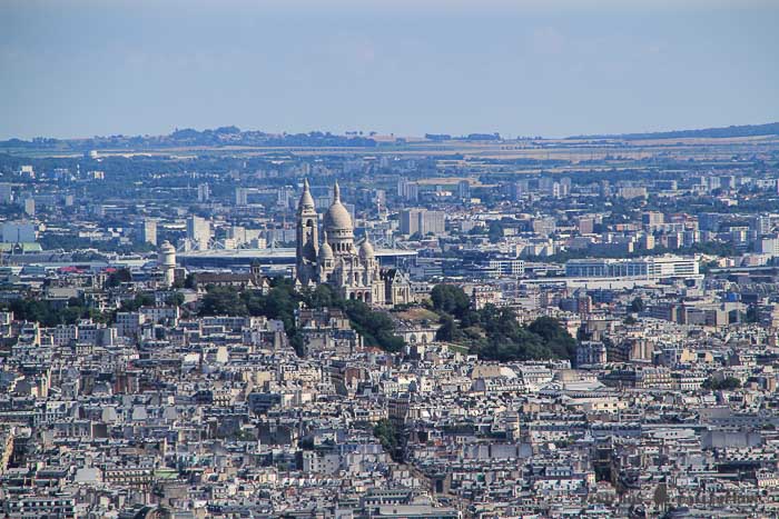Sacre Coeur desde la Torre Montparnasse, el mejor mirador de París