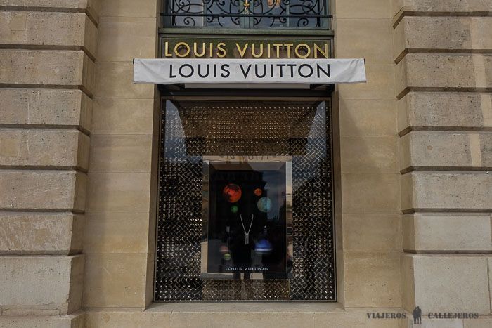 Tiendas en Place Vendôme