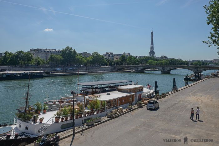 Torre Eiffel desde el Puente Alejandro III