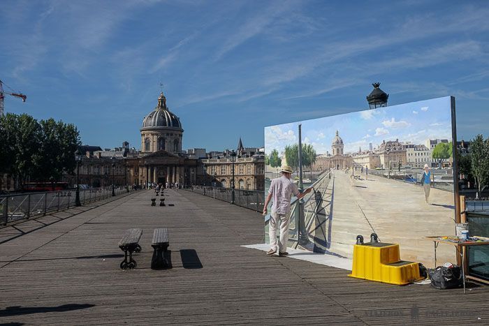 Puente de las Artes en París