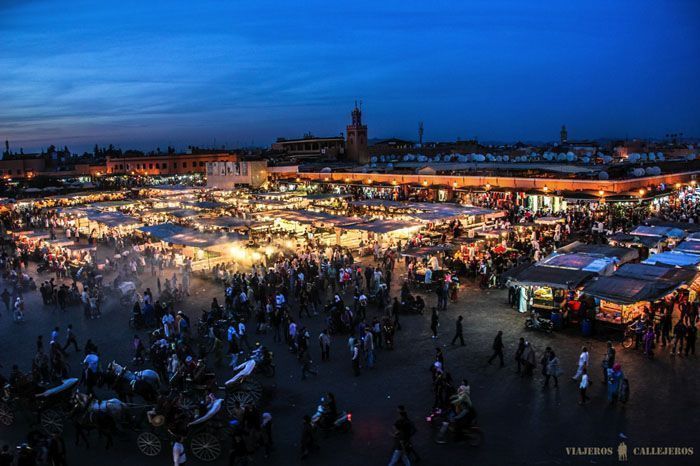 Plaza Jamaa el Fna, de las mejores cosas que ver y hacer en Marrakech