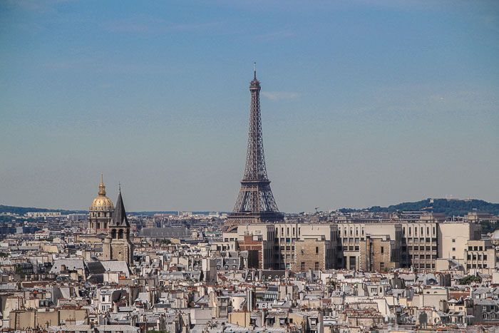 Torre Eiffel desde Notre Dame