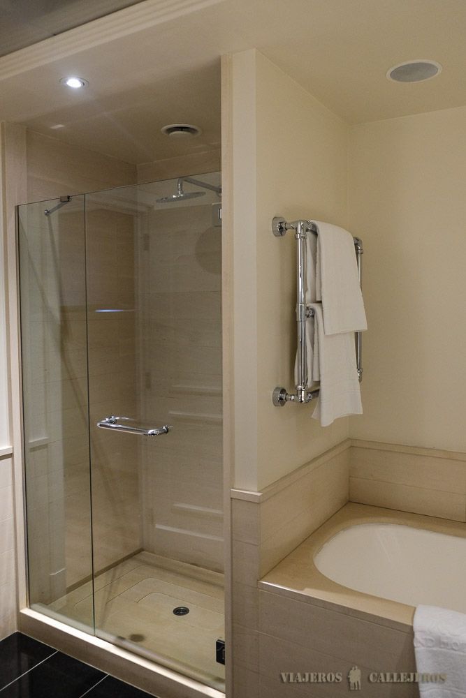 Ducha efecto lluvia. Habitación Doble Ejecutivo