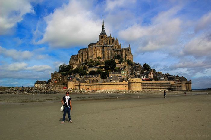 Mont Saint Michel en Normandía