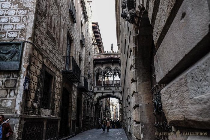 Barrio Gótico, una de las mejores cosas que hacer en Barcelona.