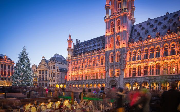 Bruselas en Navidad