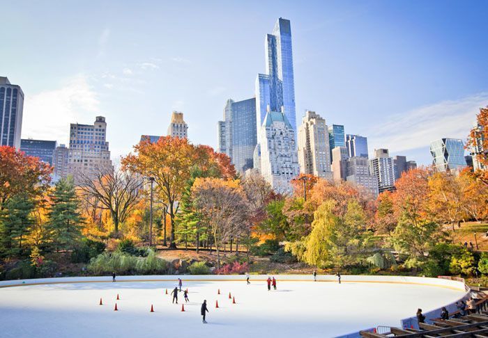 Central Park en Navidad