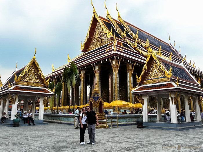Recorrer el Palacio Real, una de las cosas que ver y que hacer en Bangkok