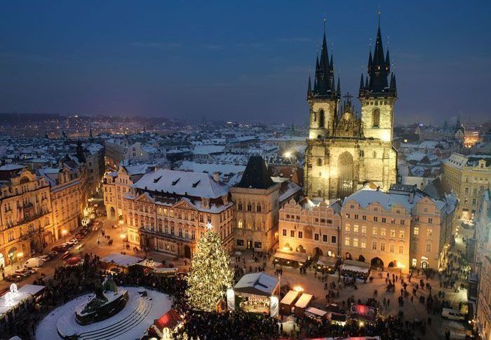 Praga en Navidad