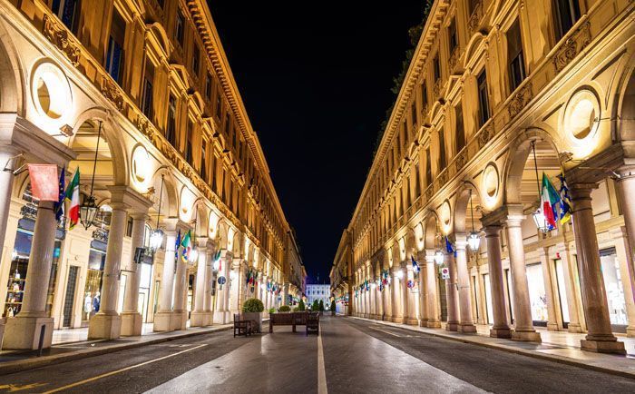 Pasear por Vía Roma, una de las mejores cosas que hacer en Turín