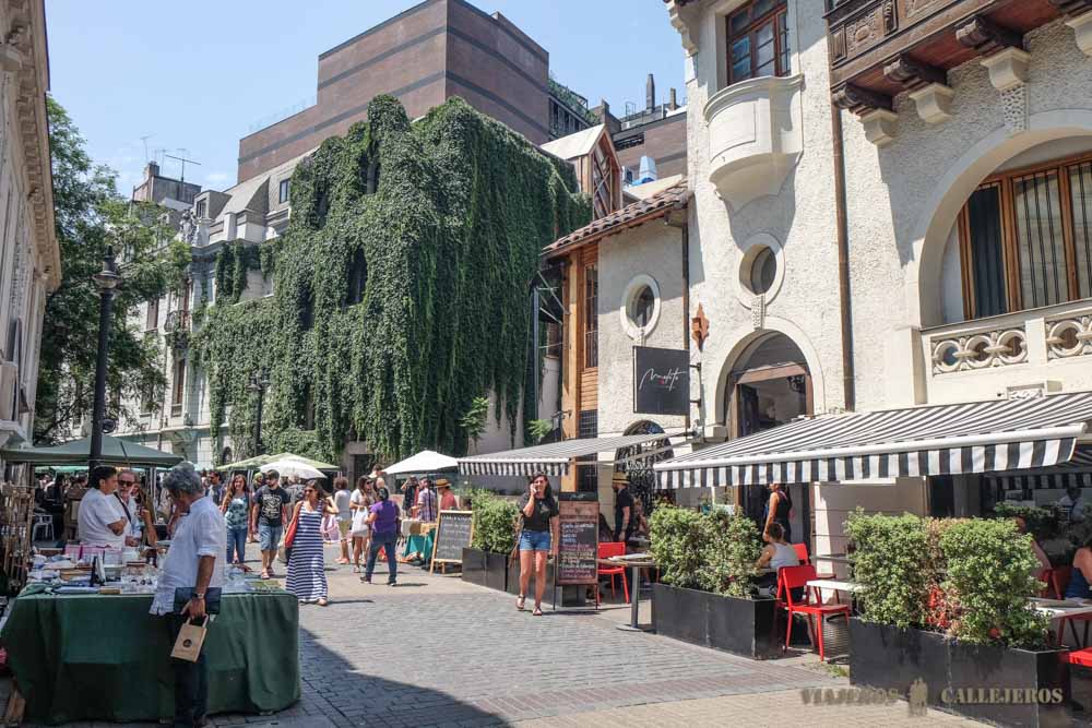 Calle del Barrio Lastarria