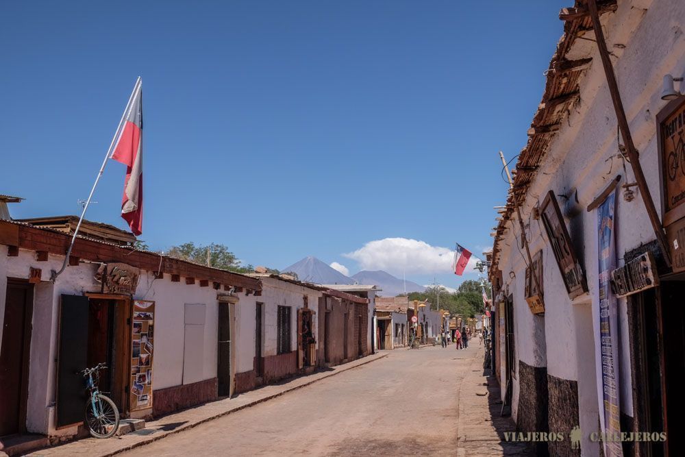 Calle Caracoles en San Pedro de Atacama