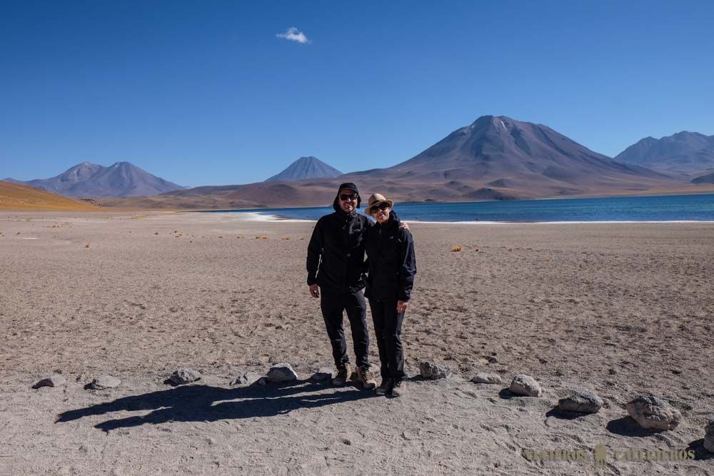 Laguna Miñiques. Tour Lagunas Altiplánicas, Piedras Rojas y Salar de Atacama