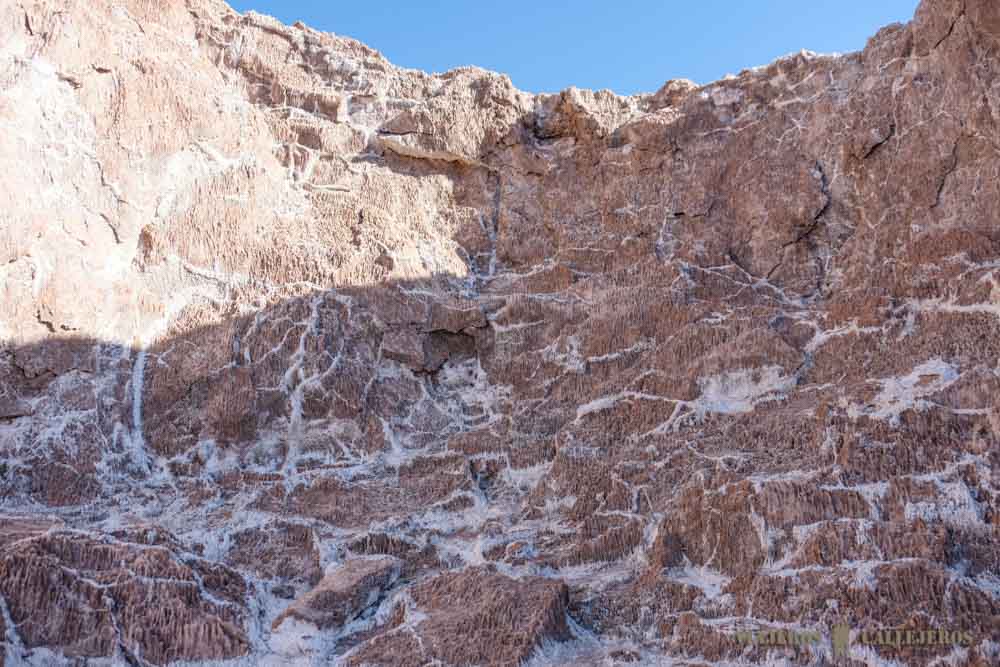 Mina de sal en el Valle de la Luna
