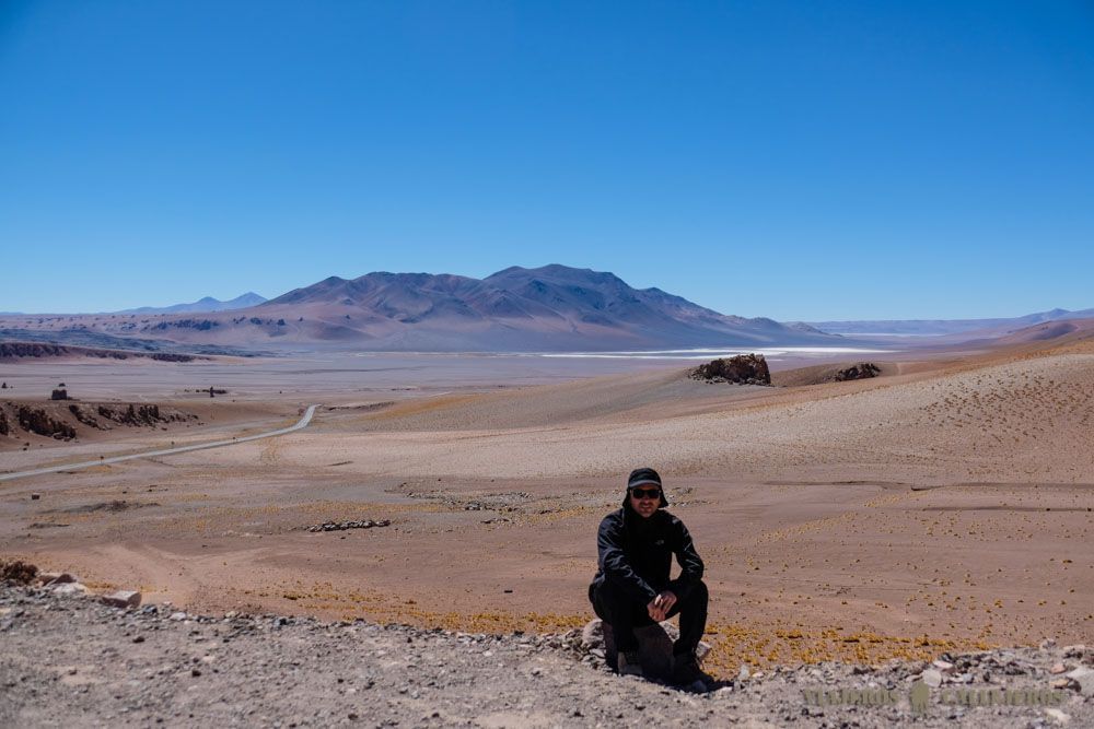 Salar de Aguascalientes desde los Monjes de la Pacana