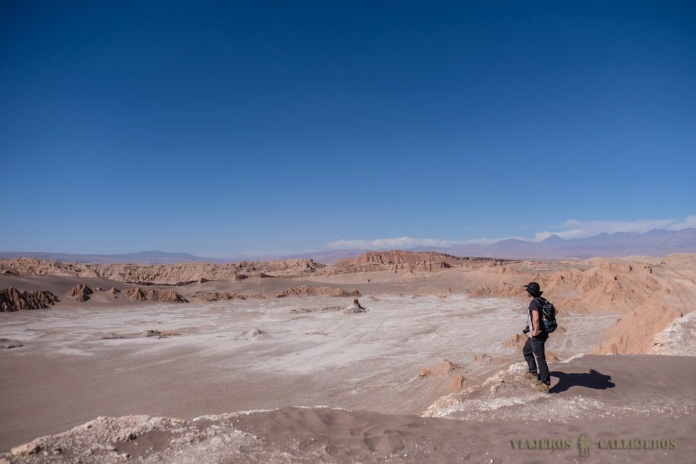 Valle de la Luna desde la cima de la Gran Duna
