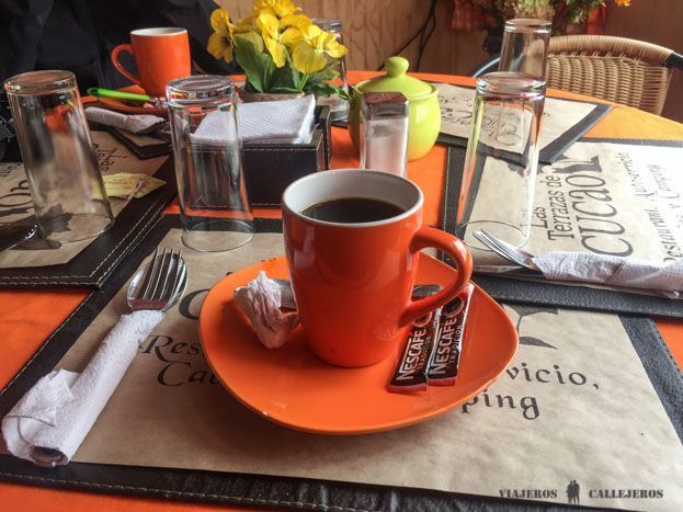 Café en las puertas del Parque Nacional de Chiloé