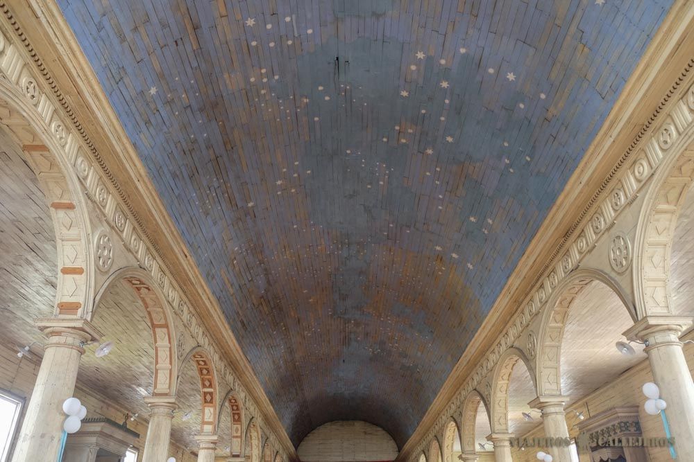 Interior Iglesia de Chonchi