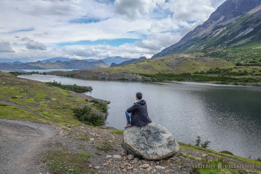 Acercándonos al Lago Nordenskjöld