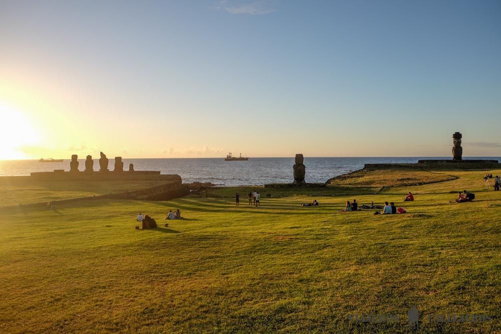 Atardecer en Tahai