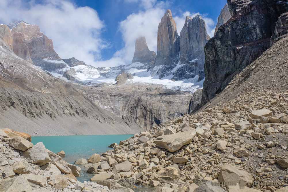 Últimas vistas de la Base Torres del Paine