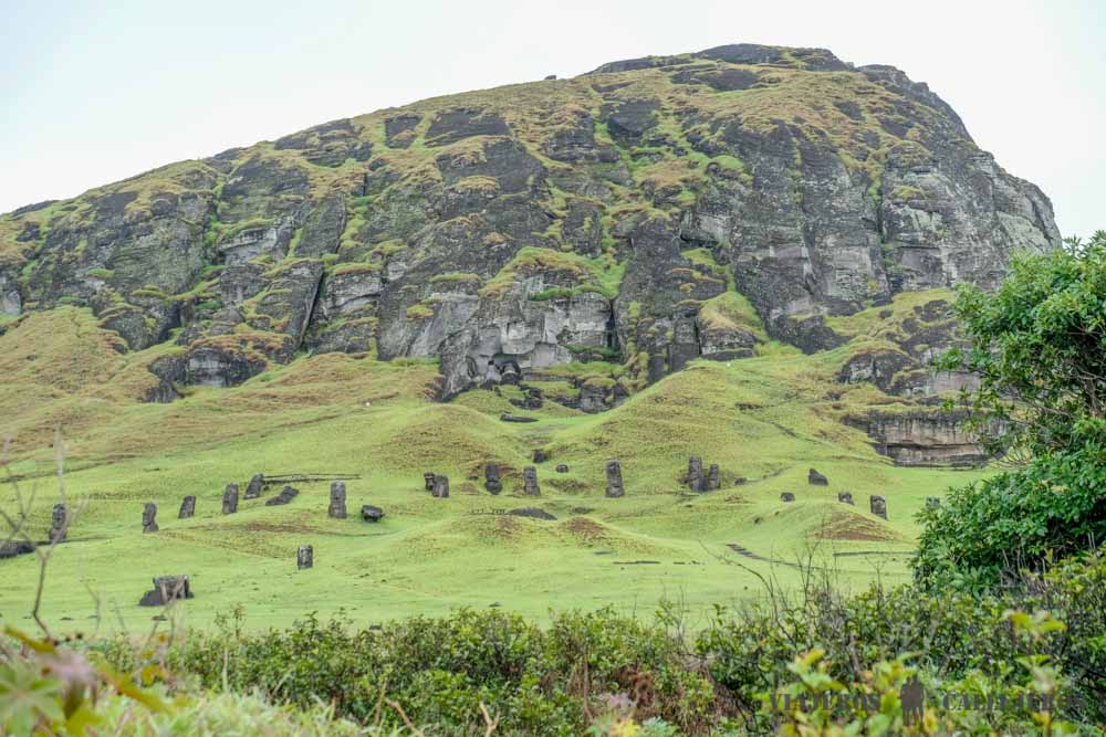 Rano Raraku, la cantera de los moáis