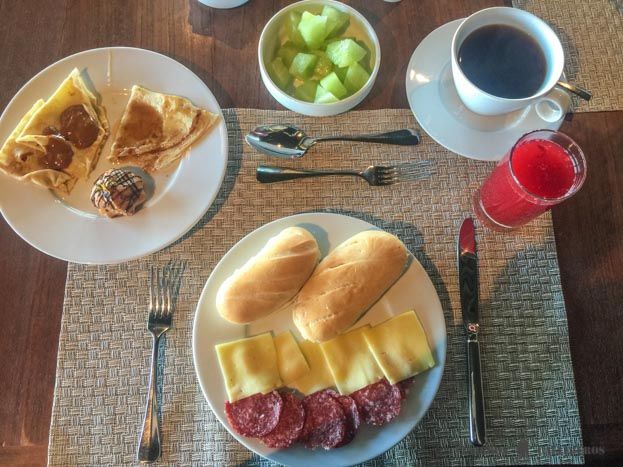Desayuno en el Restaurante Poevara