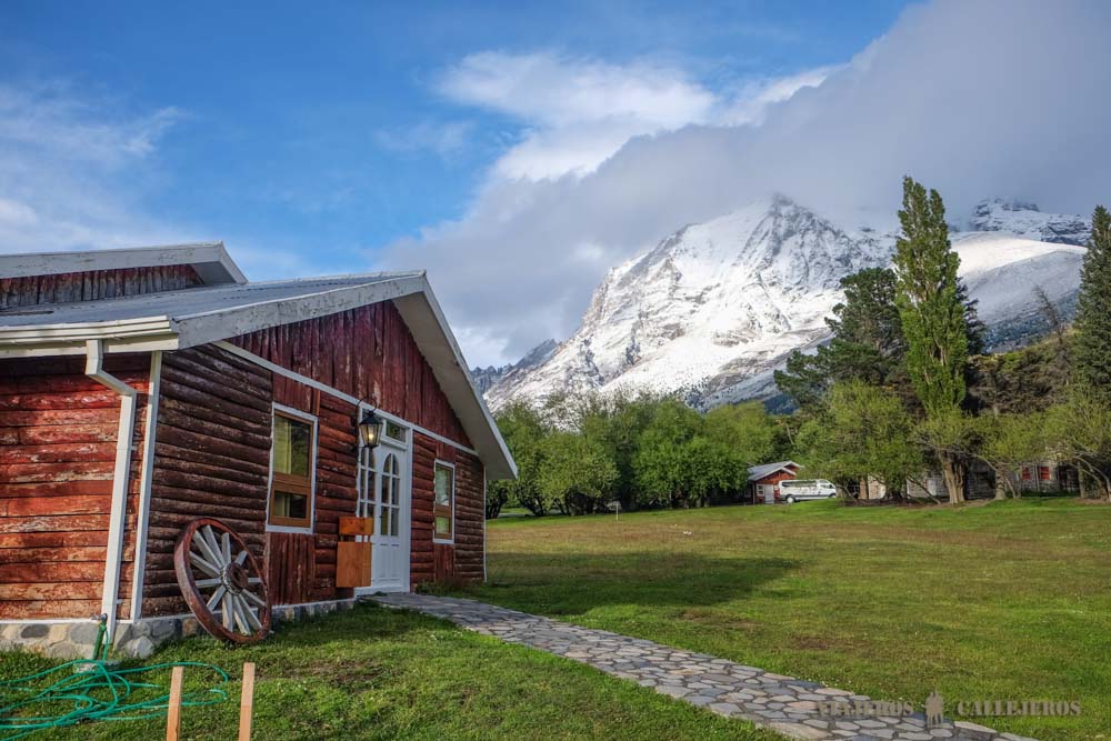 Nevada antes del Trekking Base Torres del Paine