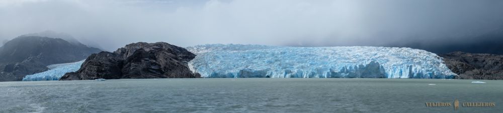 Panorámica Glaciar Grey