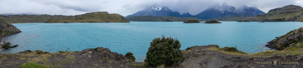 Panorámica Lago Pehoe