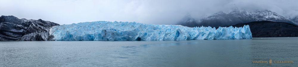 Panorámica Glaciar Grey