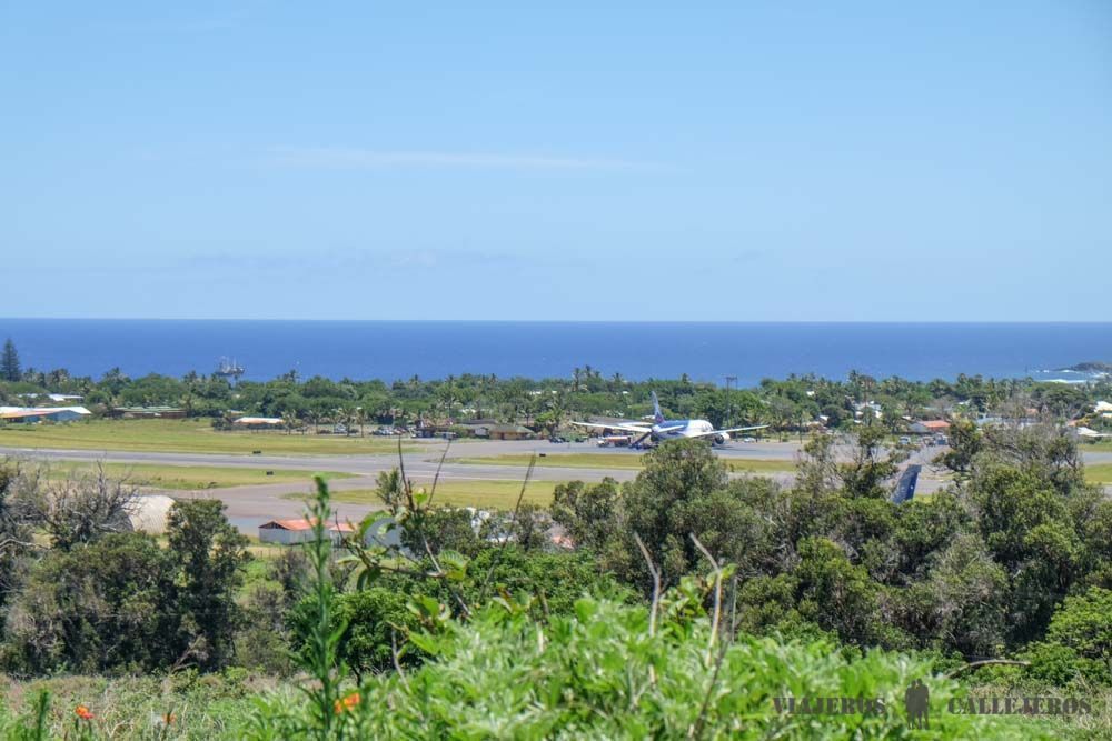 Pista del aeropuerto de Isla de Pascua