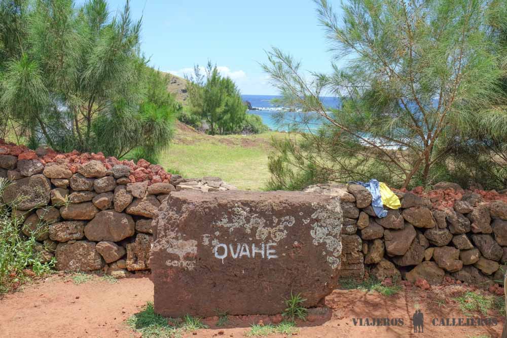 Entrada a Ovahe