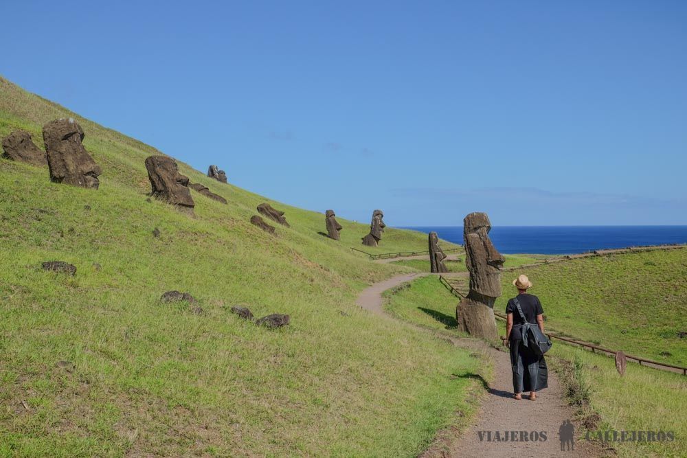 Area de labrado Rano Raraku