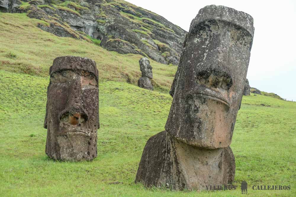 Rano Raraku, la cantera de los moáis