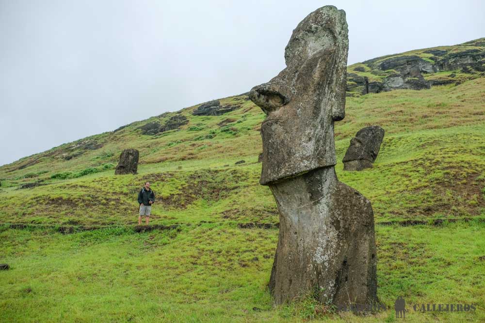 Rano Raraku, la cantera de los moáis