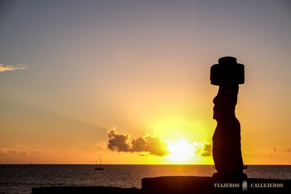 Atardecer en Tahai