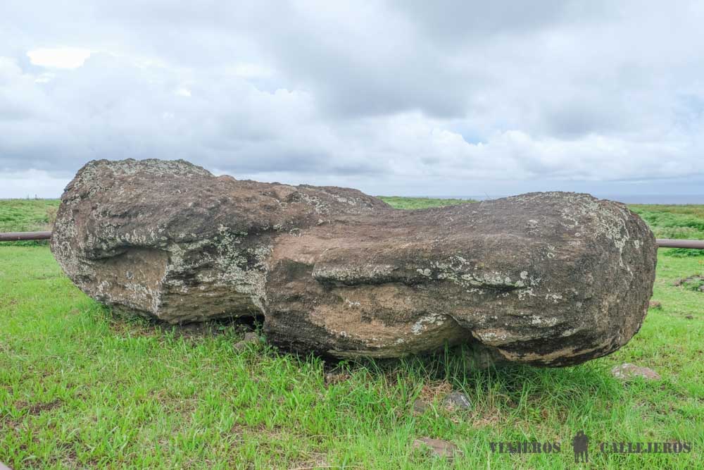 Aquí comienza Te Ara O Te Moai Camino de los moáis