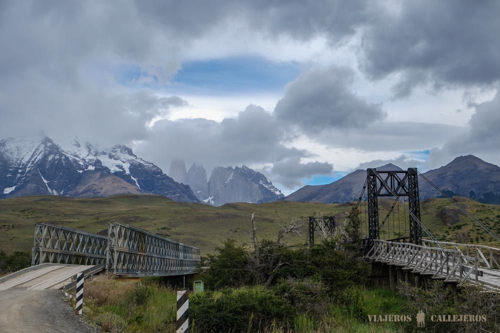 Puente Negro en el Parque Nacional Torres del Paine