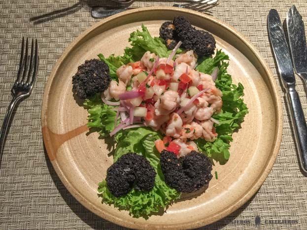 Trio de camarones