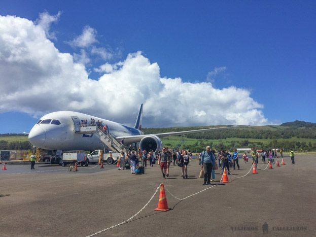 Recién llegados a Rapa Nui