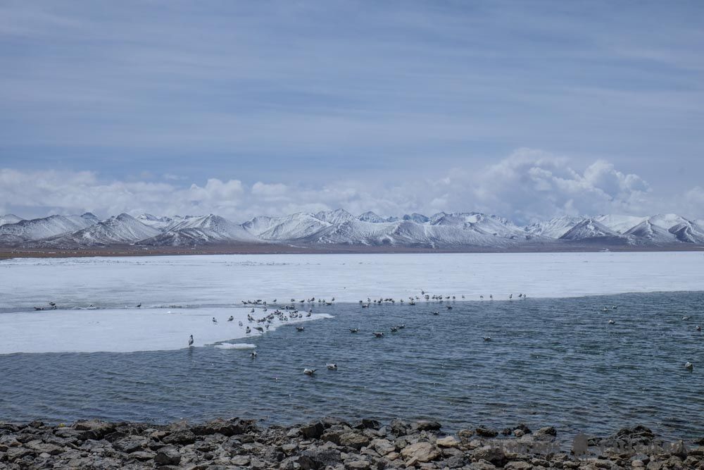 Lago Namtso en Tíbet
