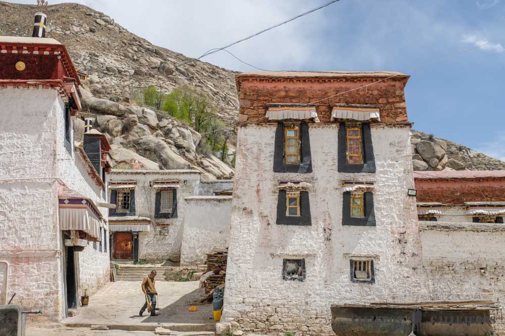 Monasterio Sera en Tíbet